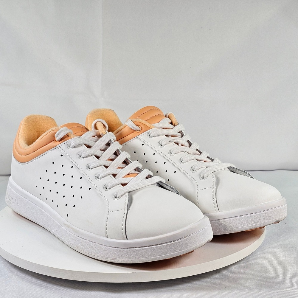 Stroll White Peach Low Top‎ Lace Up Sneakers SFWGR01001-950 Womens 10
